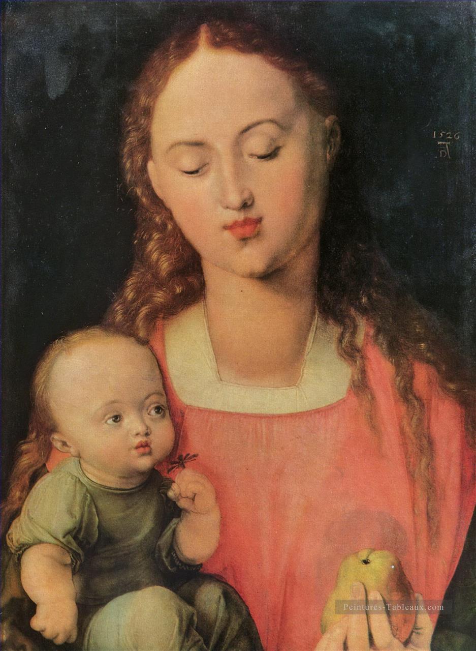 Maria avec l’enfant Albrecht Dürer Peintures à l'huile